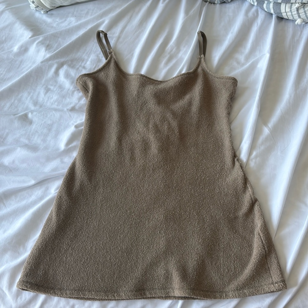 Skims terry cloth towel dress